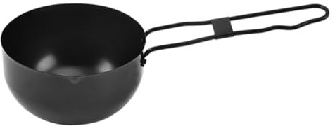 Hoement Mini Wok Stew Pot Camping Saucepan Iron Cooking Pot Outdoor Cooking Utensils Set