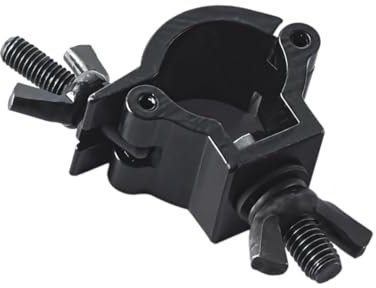 Connettore a morsetto per impalcatura girevole, lega di alluminio per sartiame di tubi rotondi, dado ad alette morsetto a croce fisso per l'installazione della fase