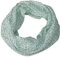beybey® Blümchen Damen Loop Schal aus Seide und Baumwolle und in herrlichen Farben. (mint)