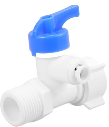 Homoyoyo Three-Way Ball Valve for Washing Machine Water Purifier Valve Replacement Under Sink