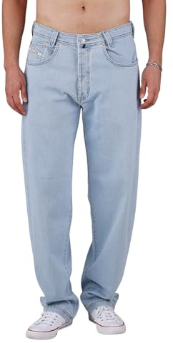 Picaldi Zicco 471 Herren Jeans | Loose Tapered Fit | Karottenschnitt Hose | Locker & Bequem geschnitten | Ice Blue Vintage
