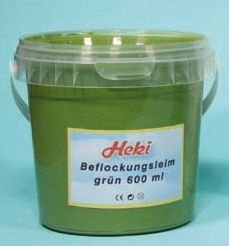 Heki 3400 Flockkleber Farbe grün