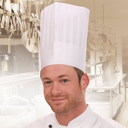 Kochmütze Le Grand Chef 10 Stück
