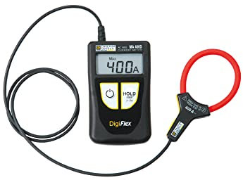 Chauvin Arnoux MA 400D-170 - Pinza di alimentazione, multimetro manuale digitale CAT IV 600 V, display (conte): 4000