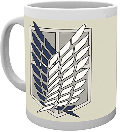 GB Eye Attack on Titan, Badge Becher, Mehrfarbig