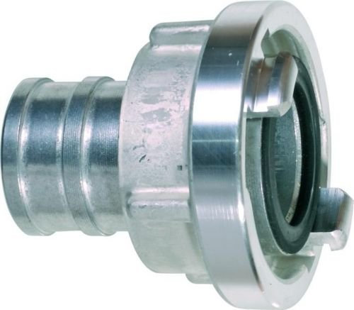 Geka C105238 Saugkupplung Storz Größe 52-C KA 66 mm AL für 1 1/2 Zoll, Silber/schwarz, 18 x 8 x 13 cm