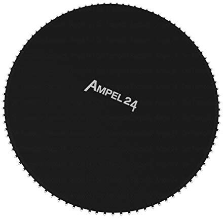 Trampolin Ersatz Sprungmatte Ø 377 cm, passend für Ampel 24 mit 96 Befestigungsösen 10-Fach vernäht, Sprungtuch für Gartentrampolin Ø 430 m