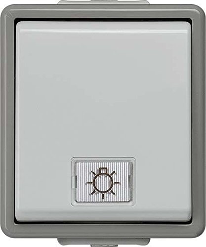 Siemens Schalterprogramm Jalousie-Schalter Delta Grau 5TA4711