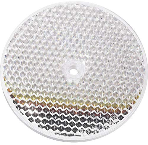 Idec Reflex-Prismenspiegel für Lichtschranken, Best.-Nr. 17 84 89 und 17 85 26, Rund, Glas
