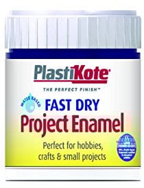 Plastikote B24W 59 ml Enamel Paint Bottle - Metallic Blue