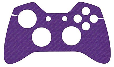 Mygoodprice Carbon Controller Xbox One, violett, Kohlenstofffaser, Xbox One Controller, 4.5 x 2.4 x 1.5 inches