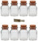 Viva Haushaltswaren Petits Articles ménagers : Lot de 8 x Pots à épices/boîtes., Verre, 150ml