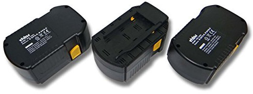 vhbw 3X Batterie Compatible avec Hilti UH 240-A, WSC 55-A24, WSC 6.5, Te 2-A, SFL 24, WSR 650-A Outil électrique (3000 mAh, NiMH, 24 V)
