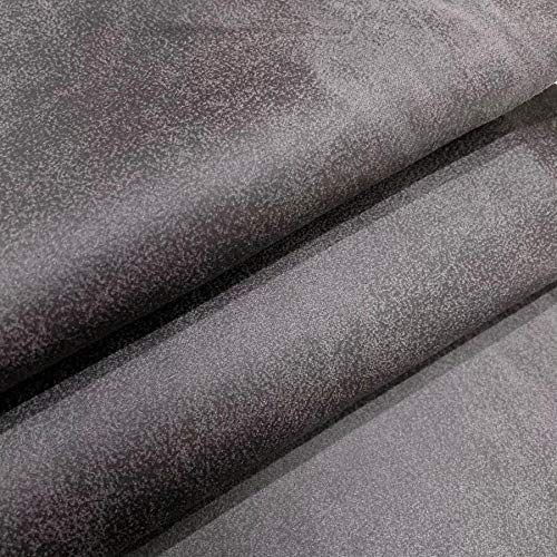 Nevada Antique Distressed Faux Leather Upholstery Fabric, Aged, 145cm Wide (Steel Grey)