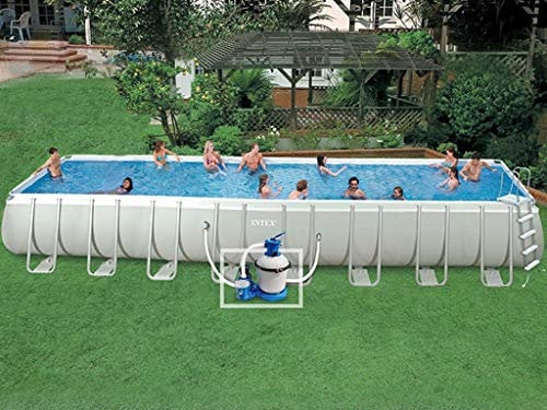 Intex Ultra Silver Pool-Set, 9,75 x 4,88 x 1,32 m