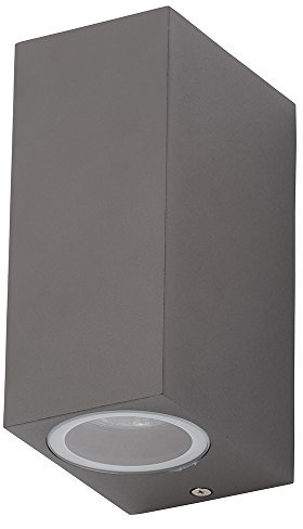 LITECRAFT Richmond Up & Down Outdoor Wall Light - (Anthracite, 2 Light)