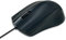 Waytex 65106 Souris Filaire USB Noire avec 3 Boutons et Capteur Optique, 1000 DPI Prise en Main Ergonomique, Ambidextre pour PC et Mac