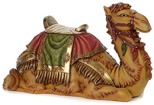 Holyart Kamel aus Kunstharz für 60-90 cm Krippe