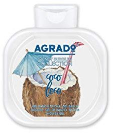 Gel douche noix de coco, Gel Bain PH Neutre 750 ml - AGRADO
