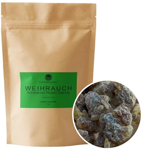Premium Weihrauch Schwarzer Hojari Weihrauch (Boswellia Sacra) 25g