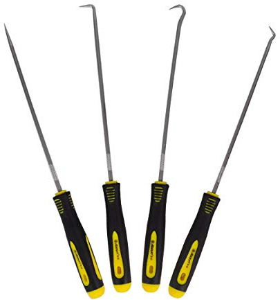 Bleiou 4 Pcs Long Pick and Hook Tool Set