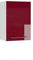 Vicco Armario Colgante Fame-Line, Rojo Burdeos Alto Brillo/Blanco, 50 cm