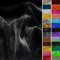STOFFBOOK KUNSTPELZ KANINCHEN PLÜSCH STRETCH STOFF STOFFE (Schwarz, 50x150cm)
