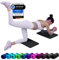 REFIT FITNESS 2er Set Yoga & Fitness Pad Comfort-Mini 25 x 61 x 1.5 cm PainProtect SmartCell NBR Yogamatte Klein Rutschfest Sportmatte Gymnastikmatte Matte Sport Gymnastik Knie Knee Pads Schwarz