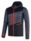 Black Crevice Herren Skitourenjacke, schwarz/rot, S