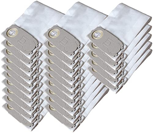 KOMA V122S - Set mit 25 Stück Staubsaugerbeuteln für Vorwerk VK 122 Kobold Staubsauger