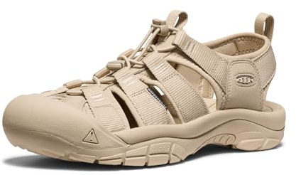 KEEN Men NEWPORT H2, MONOCHROME/SAFARI, 9.5
