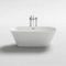 Bagno Italia Bañera Exenta Independiente 150x75xH58 cm Blanco Diseño Moderno Centro Sala I