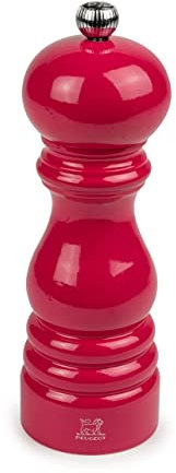PEUGEOT - Pfeffermühle Paris 18 cm - Kollektion Paris-rama - Klassische Mahlgradeinstellung - Aus PEFC-zertifiziertem Holz - Französiches Know-How - Bonbonrosa