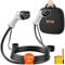 VEVOR Typ2 Ladekabel für Elektroauto/Hybrid EV Ladekabel E-Autoladekabel Wallbox 7kw TPU-Ladekabel 5m Kabellänge 1-Phase AC 230V Typ2 auf Typ2 Wasser-/Staubdicht Mit Allen Typ-2-Modellen Kompatibel