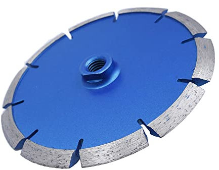 7 Inch 0.375 Width 5/8-11 Arbor Concrete Crack Chasing Diamond Blade, Concrete Crack Chaser Grinding Wheel Saw, Tuckpointing Mortar Joint Grinding Wheel (7 x 0.375)