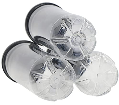Toddmomy 3st Tennis-Zylinder Rohr Für Tennisbälle Padelballhalter Tennis Druckdose Aufbewahrungsdose Für Tennisbälle Behälter Für Padel-bälle Tennisballschoner PVC Mit Deckel Baseball