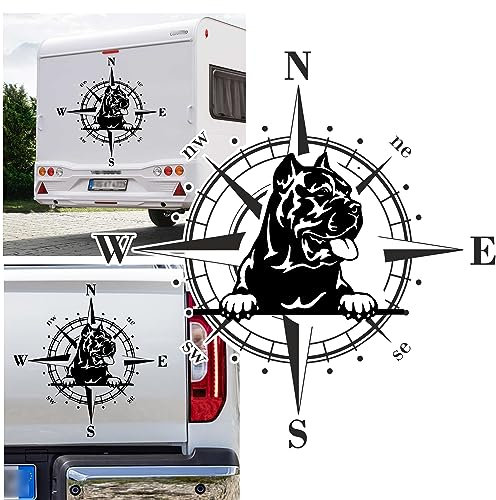 Rakelfix Can Corso Kompass Aufkleber Apassbar Wohnmobil Auto Autoaufkleber Sticker Kompassrose Windrose Camper