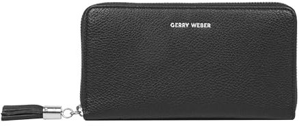 Gerry Weber - Santiago große Geldbörse für Damen in Schwarz, 19x10x1 cm