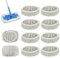 10 Pièces pour Swiffer Chiffons De Sol Humides Et SèChe en Microfibre 25,4x11,5cm Kit, RéUtilisables pour Swiffer Sweeper Mop, pour AdaptéEs à Tous Types De Sols