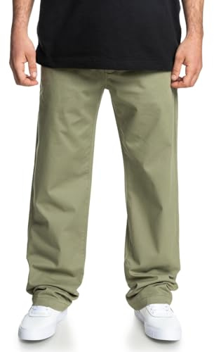 Dcshoes Pants Worker Relaxed Chino Pant Young Mens Beige 36/34