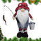 Fisherman Wichtel Plüsch, Bauernhaus Wichtel Dekoration, Handgemachte Tomte Ornamente, Angelwichtel Figur, 27,9 cm Plüsch, gesichtsloser Wichtel Dekor, Tischplatte Wichtel Figur, Bauernhaus