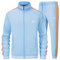 W JIANWANG Herren Trainingsanzug Jogginganzug Sportanzug Tracksuits 2 Teiliges Lässiges Athletisches Jogging 5005-XXL