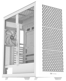 Thermaltake AX500 Snow | Super Tower PC-Gehäuse | E-ATX und SSI-EEB Support | Dual Radiator Support bis 420 mm | Hoher Airflow | Integrierte GPU-Halterung | Tempered Glass | Staubfilter