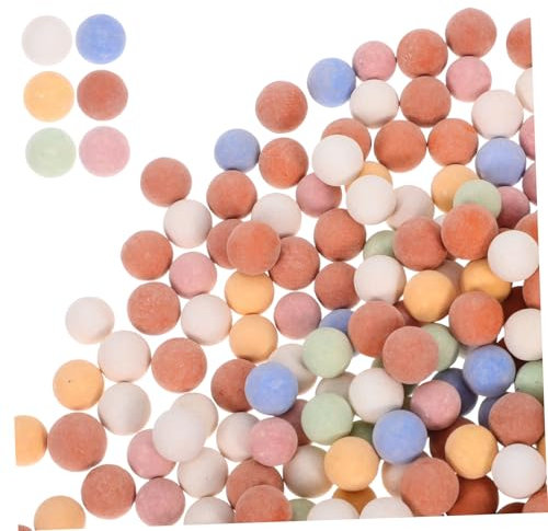 Abaodam 1 Sukkulente Keramit Tonkiesel Für Die Hydrokultur Kleine Flussfelsen Steine ​​für Pflanzen Im Innenbereich Tonkiesel Für Orchidee Hydroponische Tonkiesel Terrarienkies Ceramsite