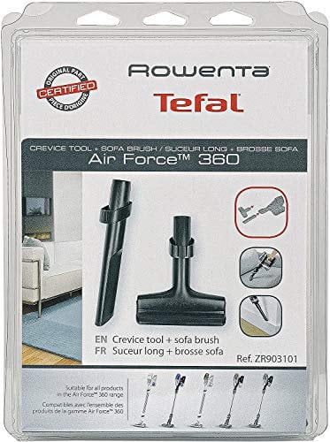 Rowenta ZR903101 Flachdüse für alle Schlitze und Bürste für Sofabesen Airforce 360, nicht für X-PERT