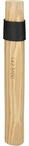 KS Tools 142.5316 Ersatzstiel, Esche, Rundkeil,260mm, Variante3
