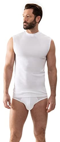 Mey Herren Basics - Muskel-Shirt Feinripp Unterhemd mit Breiten Trägern - Serie Noblesse - 100% Peruanische Pima-Baumwolle - 50537