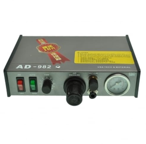 Mlink Halbautomatischer Dispenser für Lotpaste Flux und Klebstoffe 0,01 ml Mindestabgabe AC 220V 50Hz Druckluft