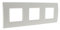 Bticino - lna4802m3bi placa 2+2+2 mod blanco livinglight Ref. 6572550013
