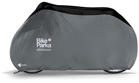 BikeParka XL Waterproof Bicycle Cover - PAVEMENT Grey